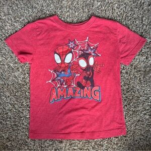 Marvel Spider-Man Red Kids Tee 4T